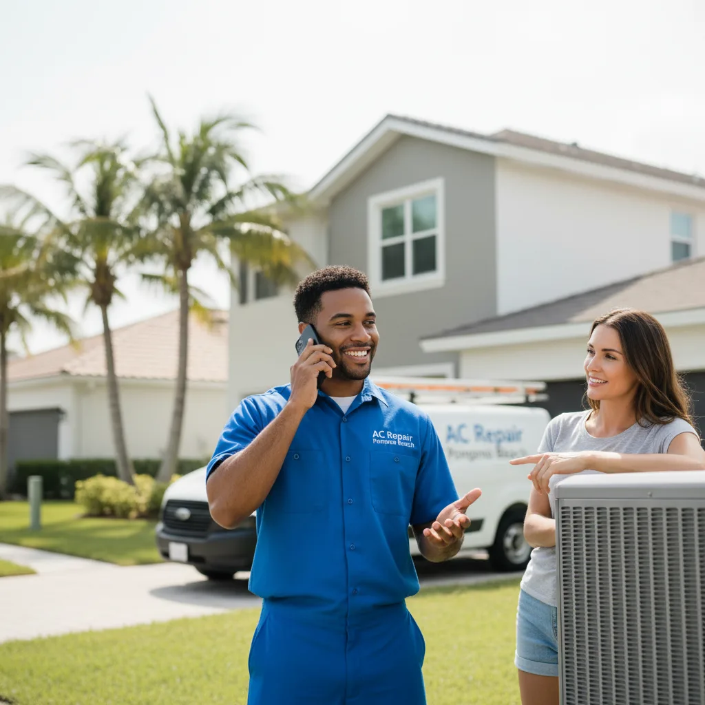 AC Repair Pompano Beach customer support in Andersonville